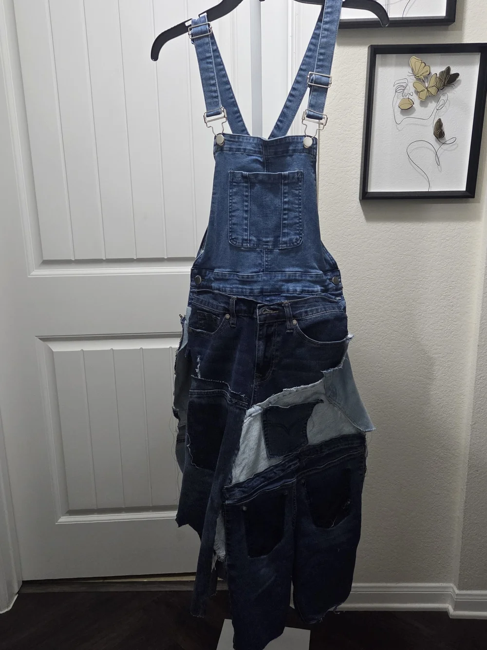 Upcycled unique patchwork